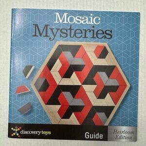 Mosaic Mysteries Discovery Toys Educational Wooden Leaning Toy 72 Pieces